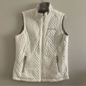 Free Country Women's White Quilted Vest